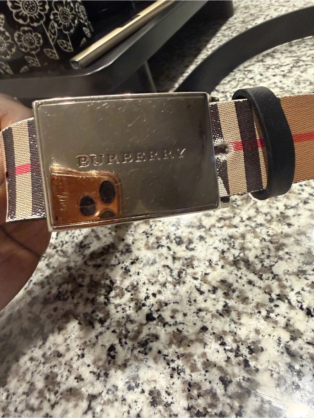 Burberry belt